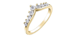 14K Yellow Gold 0.50cttw Diamond Ring