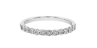 10K White Gold 0.055cttw Diamond Ring