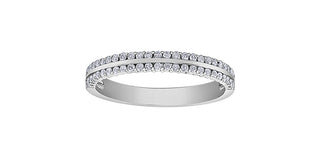 10K White Gold 0.25cttw Diamond Ring