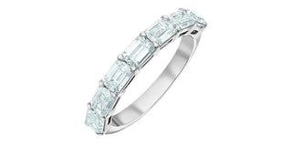 14K White Gold 2.10 cttw Lab Grown Diamond Band