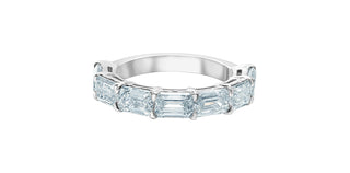 14K White Gold 3.50cttw Lab Grown Diamond Band