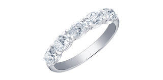 14K White Gold 1.15cttw Lab Grown Diamond Ring