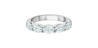 14K White Gold 1.50cttw Lab Grown Diamond Band