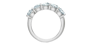 Tracking - 14K White Gold 3.50cttw Oval Shape Lab Grown Diamond Ring