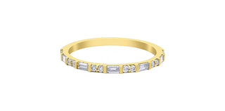 10K Yellow Gold 0.27 cttw Diamond Ring