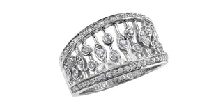 10K White Gold 0.50cttw  Diamond Ring