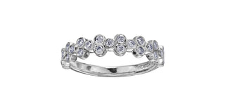 10K White Gold 0.35cttw Diamond Ring