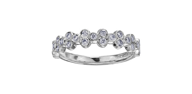 10K White Gold 0.35cttw Diamond Ring