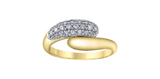 10K Yellow Gold 0.38cttw Diamond Ring