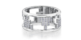 10K White Gold 0.25cttw Diamond Ring