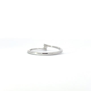 925 Silver Promise Ring with Lab Grown Diamond