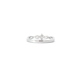 925 Silver Promise Ring with Lab Grown Diamond