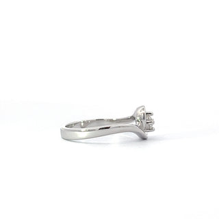 925 Silver Promise Ring with Lab Grown Diamond