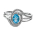 Silver Genuine Birthstone &amp; Diamond Jewellery