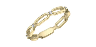 10K Yellow Gold Diamond Ring