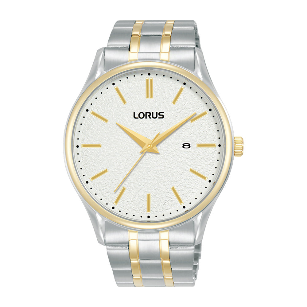 Lorus White Dial Watch RH932QX9