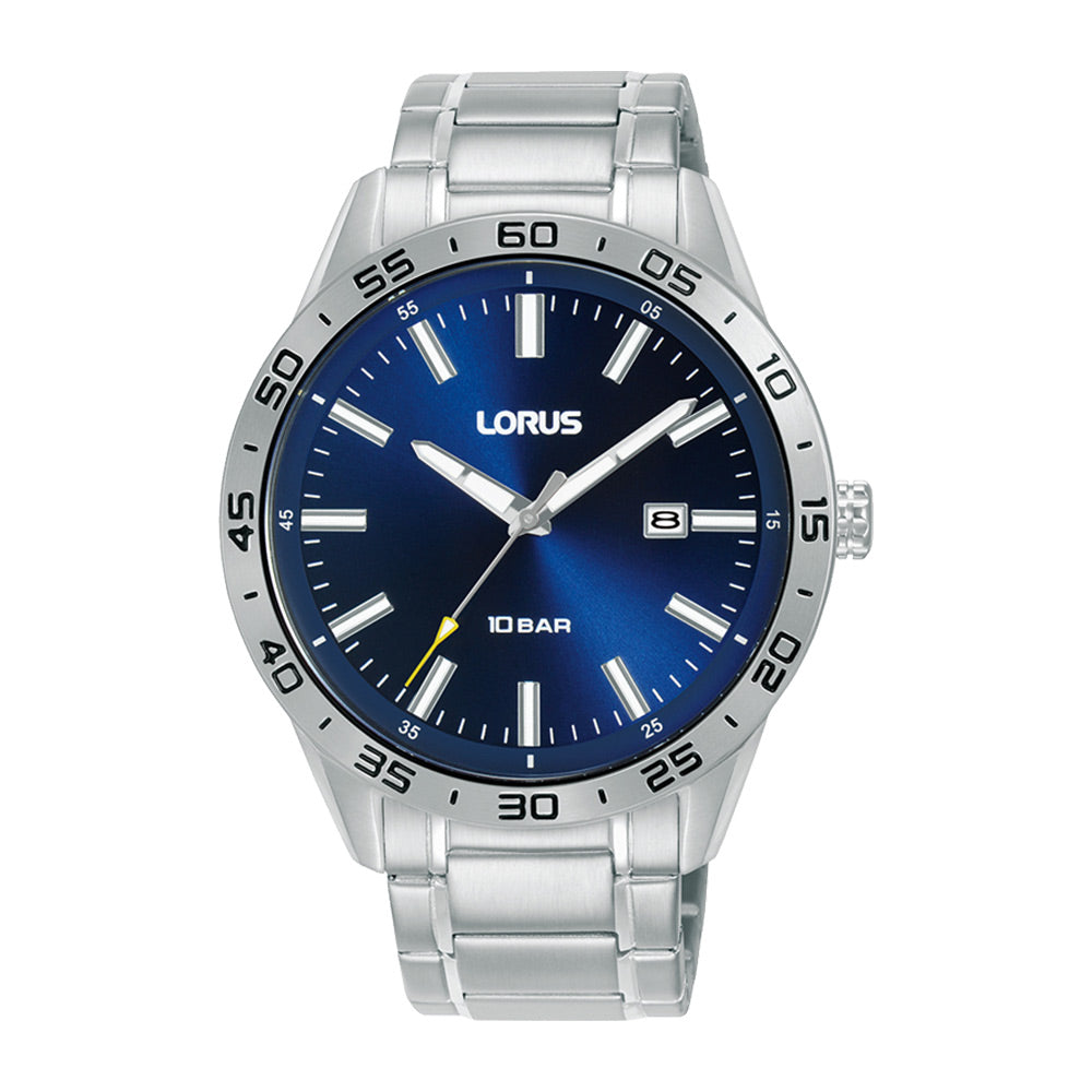 Lorus Blue Sunray Dial Watch RH949QX9