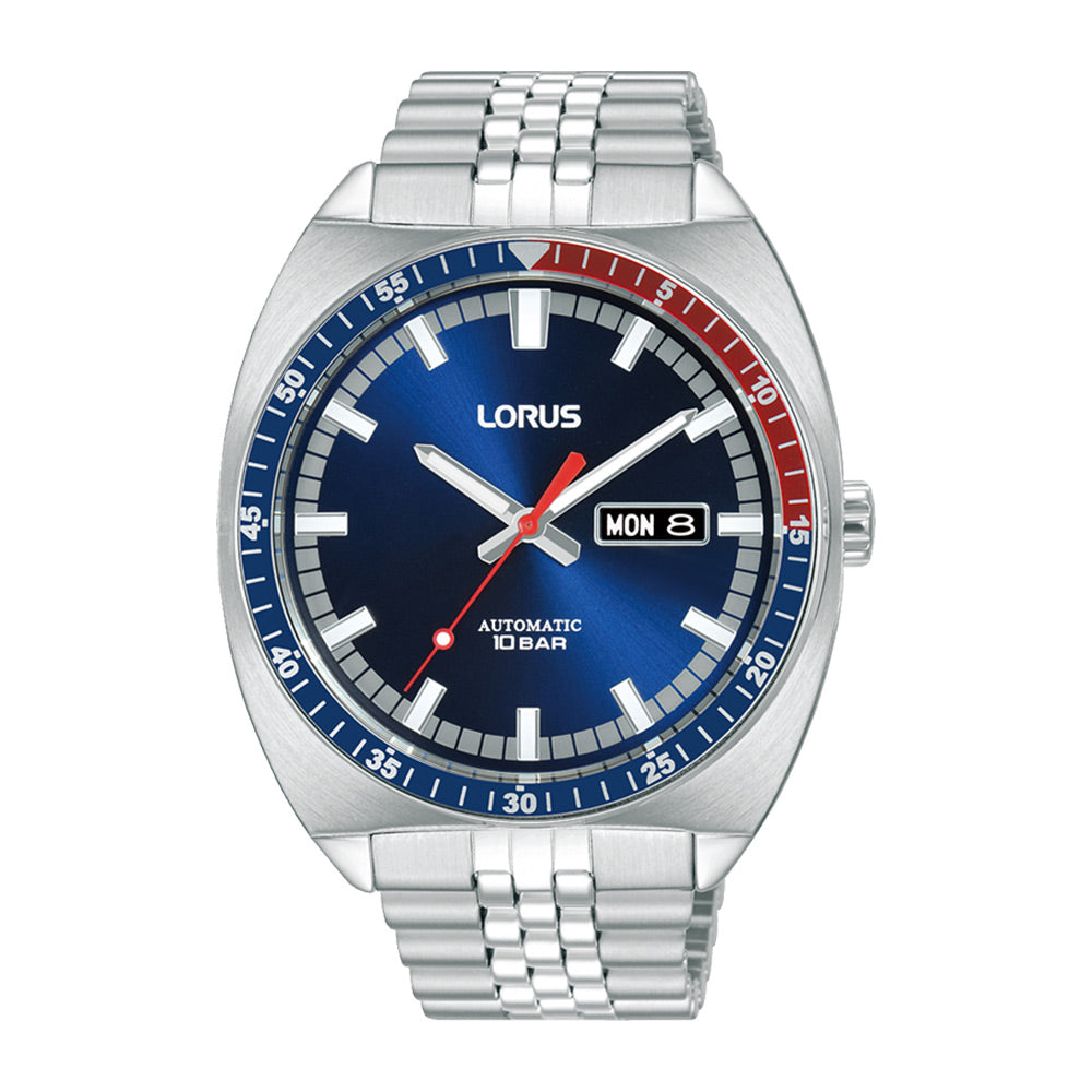 Lorus Dark Blue Sunray Dial Watch RL445BX9