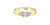 10K Yellow Gold 0.10cttw Canadian Diamond Engagement Ring