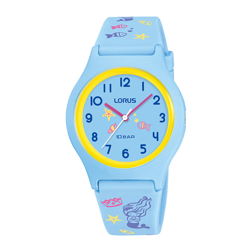 Lorus Kids Light Blue Dial Watch RRX51HX9