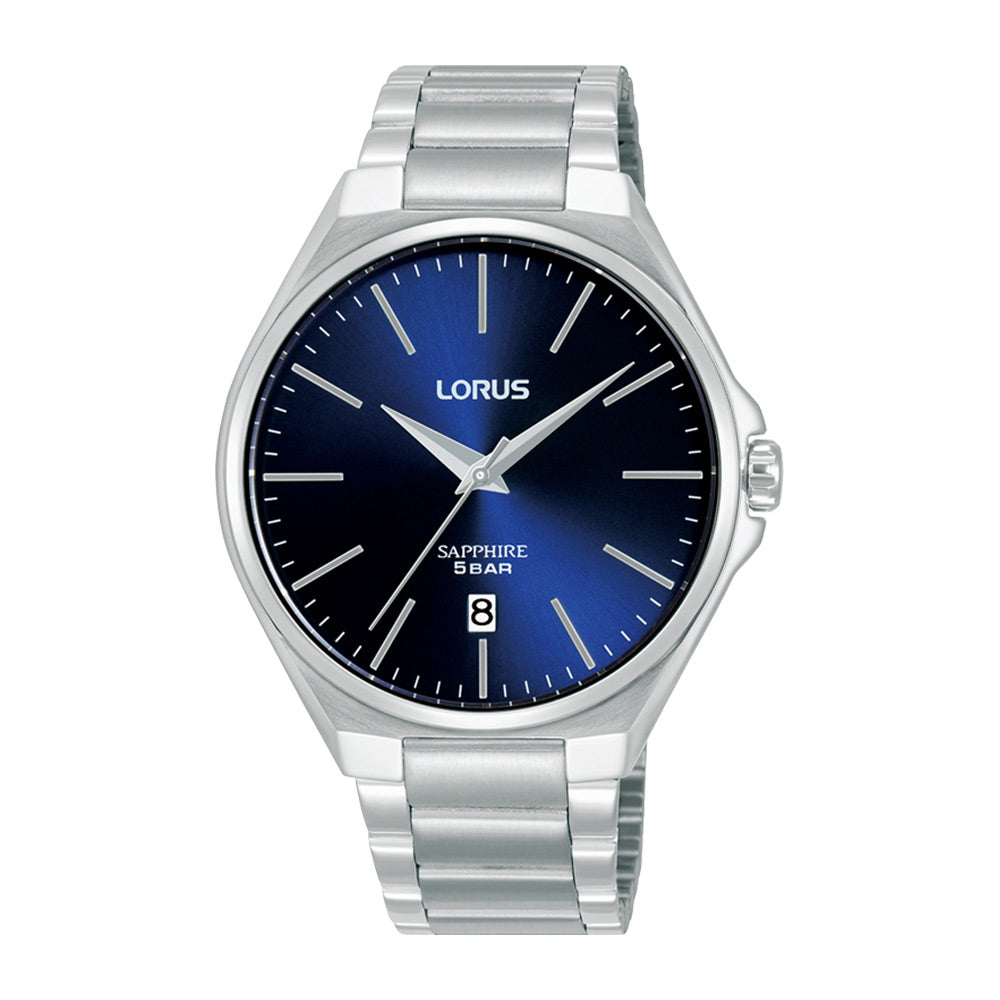 Lorus Dark Blue Sunray Dial Watch RS947DX9