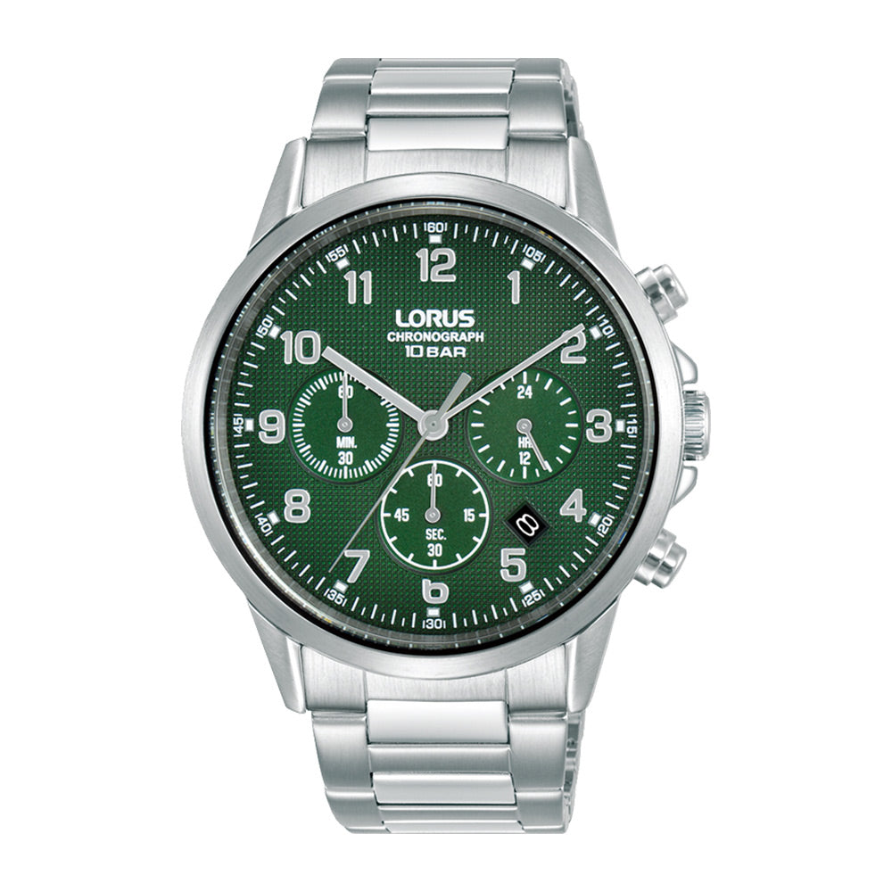 Lorus Dark Green Dial Watch RT315KX9