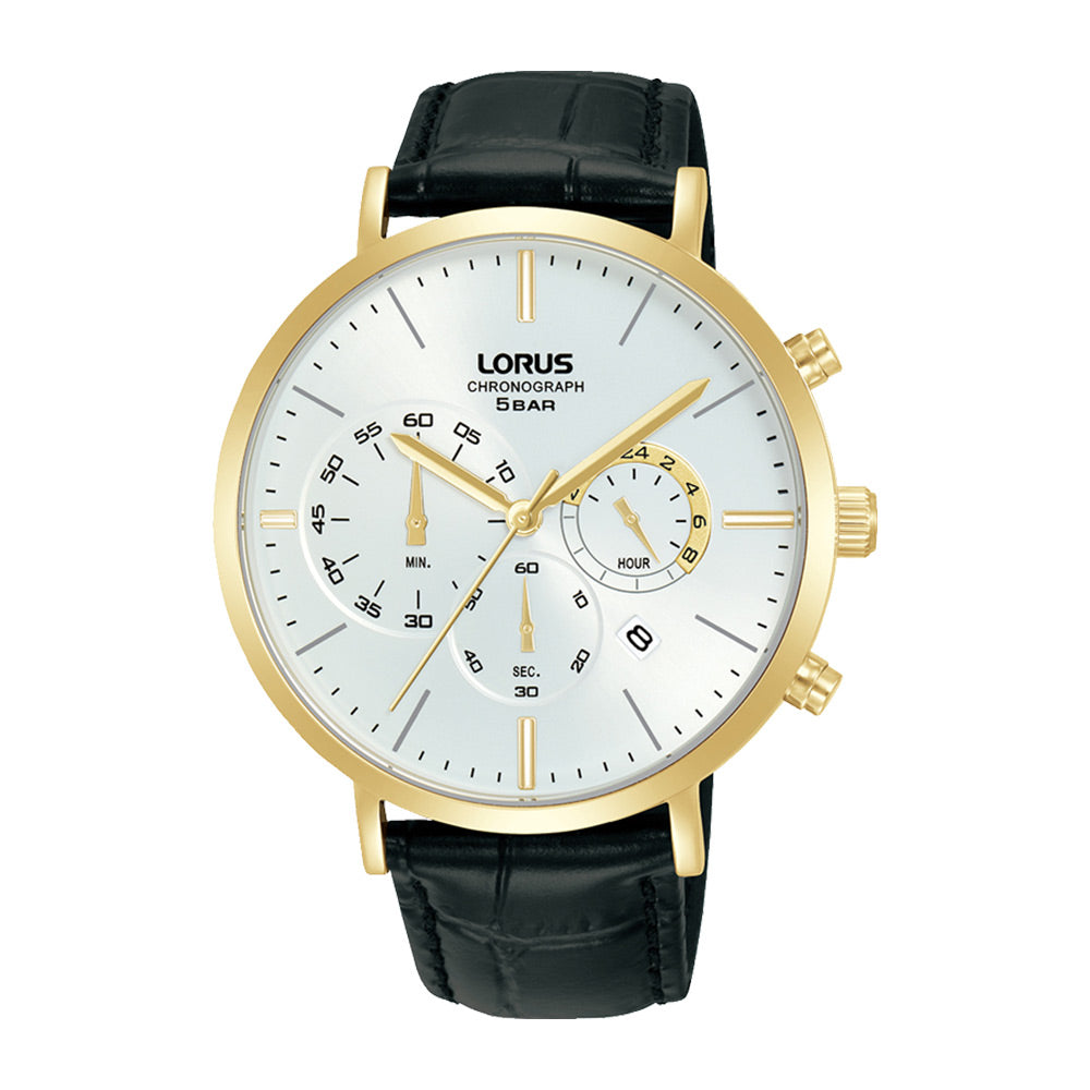 Lorus White Sunray Dial Watch RT348KX9