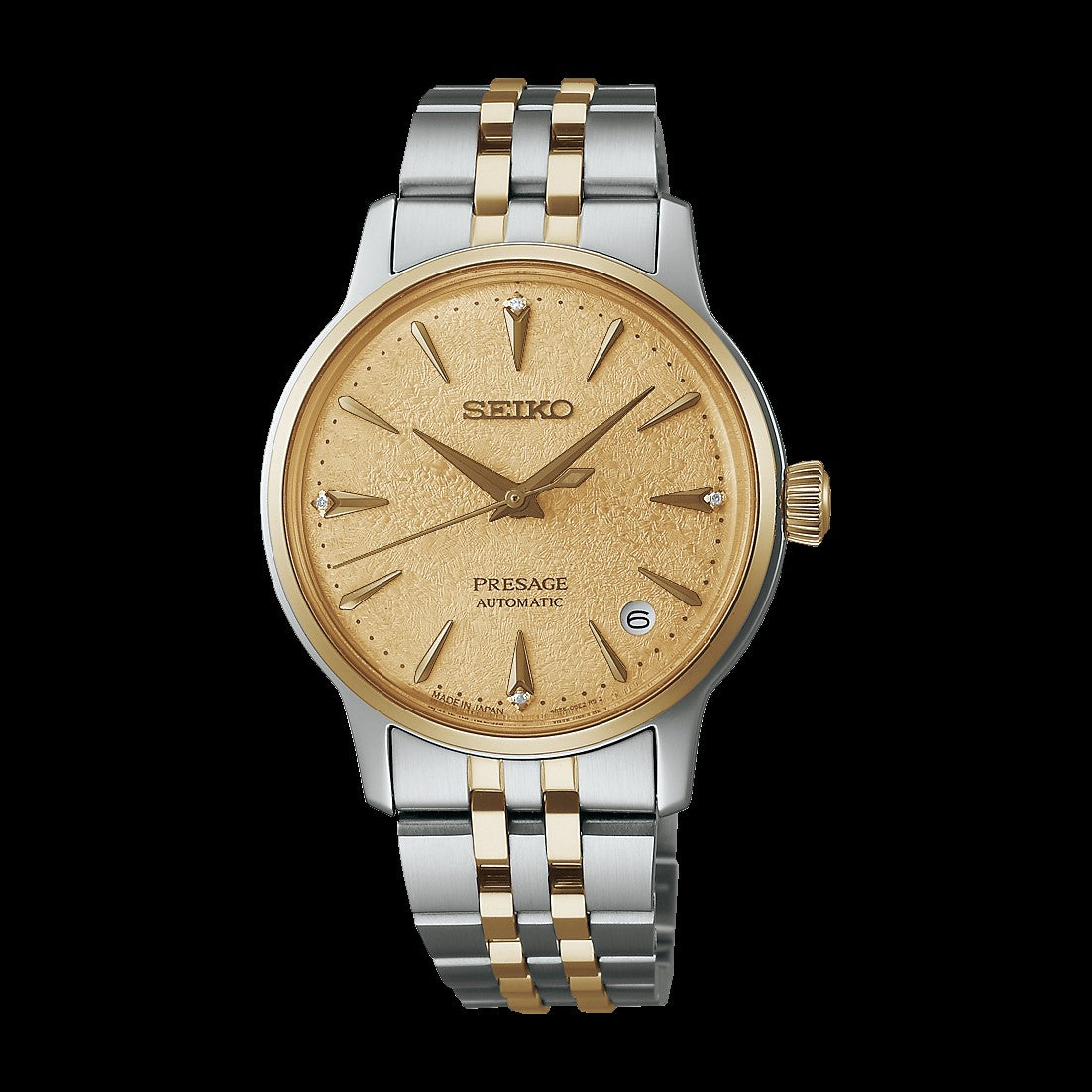Seiko Presage 'Frozen Daiquiri' Diamond Cocktail Time 34mm SRPL64J1