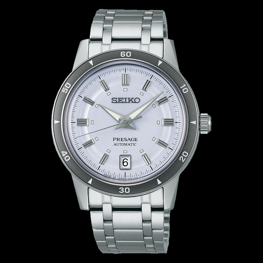 Seiko Presage Style 60s in Silvery Violet SRPL73J1