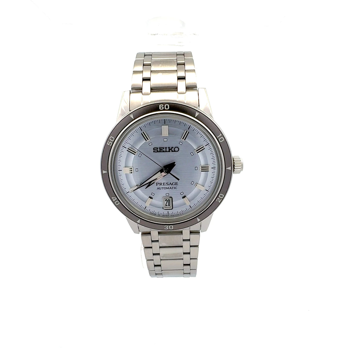 Seiko Presage Style 60s in Silvery Violet SRPL73J1