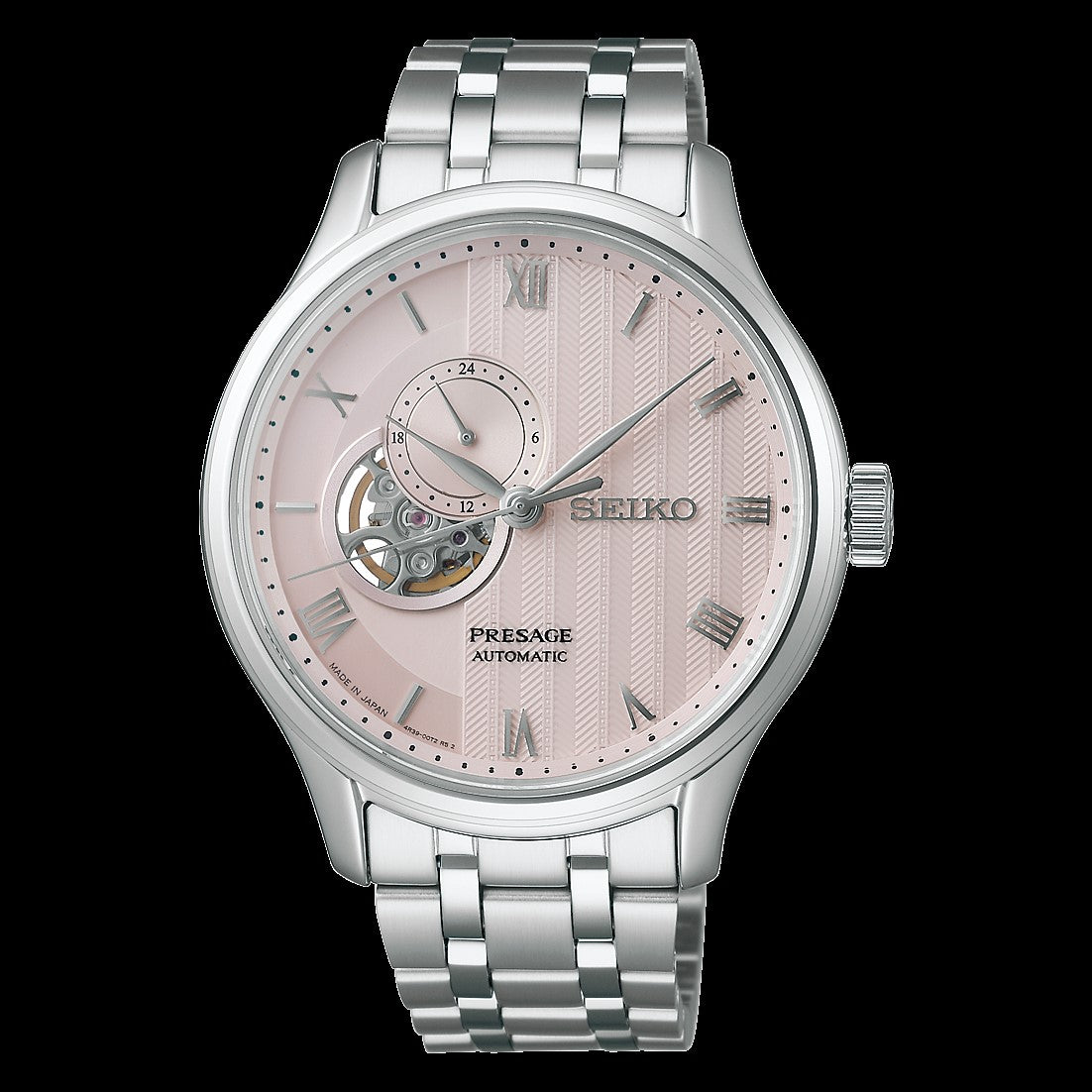 Seiko Presage SSA465 – Pink Dial Stainless Steel