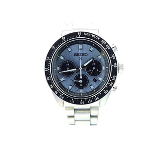 Seiko Prospex - Speedtimer Solar Chronograph with Light Blue Dial SSC935P1 - Shipping April
