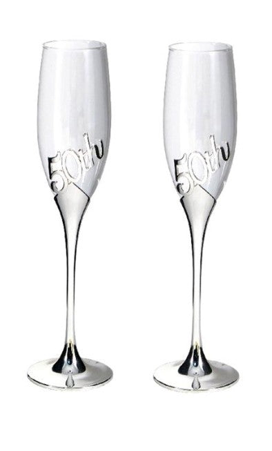 2 copas de champán número 50 - SE2550