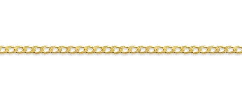 10K Yellow Gold Anklet - Adjustable 10&quot;