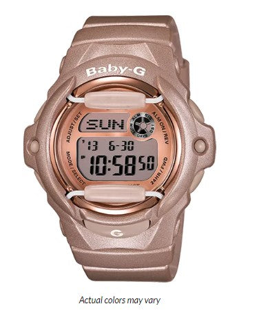 Reloj Casio Baby-G de color oro rosa para mujer - BG169G-4