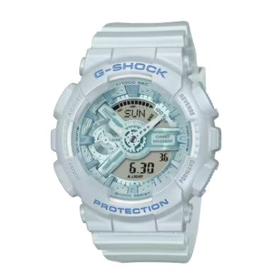 Casio G-Shock Analog Digital Women's Watch, Blue - GMA-S110ST-2A