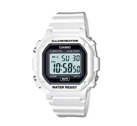 Casio Digital Watch - White - F-108WHC-7ACF