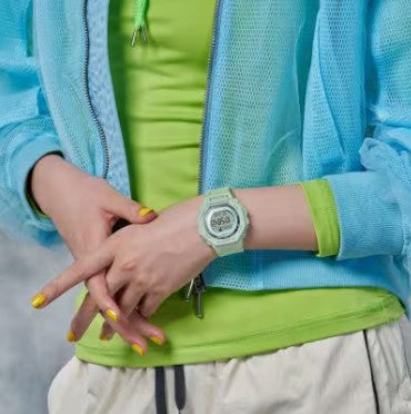 Casio G-Shock Ladies G-Squad Watch, Green, GMDB300-3