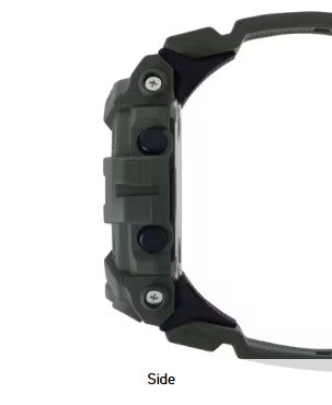 Casio G-Shock Move, GBD-800 Series, GBD800UC-3, Olive Green/Black