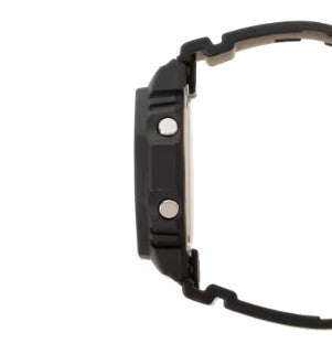 Casio G Shock Ladies Watch, 2100 Series, GMAP2100SG1A Sunset Glow Series, A Darkening Sunset, Black/Gold