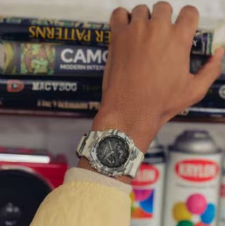 Casio G-Shock Analog Watch, 2100 Series, GA2100CM-5A, Camo