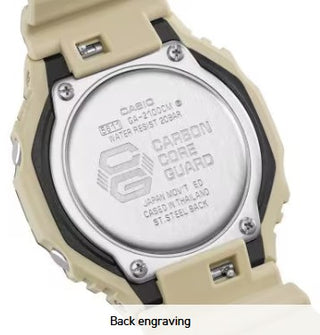 Casio G-Shock Analog Watch, 2100 Series, GA2100CM-5A, Camo