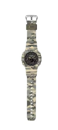 Casio G-Shock Analog Watch, 2100 Series, GA2100CM-5A, Camo