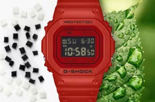 Casio G-Shock Digital Watch, 5600 Series, DW5600RRB-4