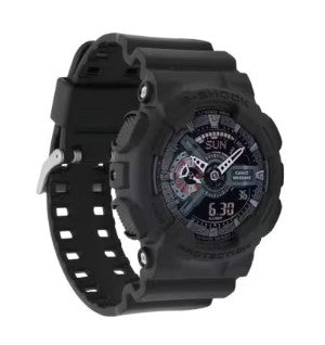 Casio G-Shock Analog Digital Watch, GA-110 Series, GA110MB-1A, Matte Black