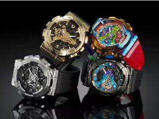 Casio G-Shock Analog Digital Watch, G-Steel, GM-110 Series, GM110-1A, Stainless Steel & Black
