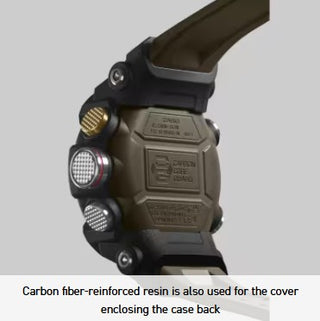 Casio G-Shock Analog Digital Watch, Master of G-Land, Mudmaster, GGB100X-1A3, Green & Black