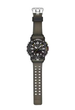 Casio G-Shock Analog Digital Watch, Master of G-Land, Mudmaster, GGB100X-1A3, Green & Black