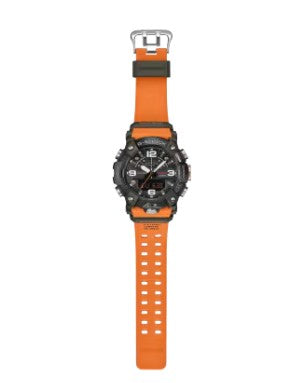 Casio G-Shock Analog Digital Watch, Master of G-Land, Mudmaster, GGB100X-1A9, Orange