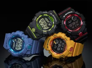 Casio G-Shock Digital Watch, G-Shock Move, GBD-800 Series, GBD800-1, Black & Red